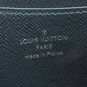 ルイヴィトン LOUIS VUITTON ムーノグラム ジッピー コインパース M81860 スティールブルー カーフレザー コインケース シルバー金具