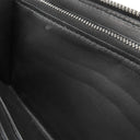 ベルルッティ BERLUTI イタウバ スクリットレザー ロングジップ ウォレット ブラウン レザー 長財布 シルバー金具 茶 カリグラフィ