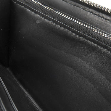 ベルルッティ BERLUTI イタウバ スクリットレザー ロングジップ ウォレット ブラウン レザー 長財布 シルバー金具 茶 カリグラフィ