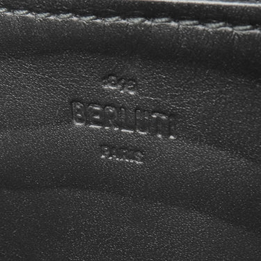 ベルルッティ BERLUTI イタウバ スクリットレザー ロングジップ ウォレット ブラウン レザー 長財布 シルバー金具 茶 カリグラフィ