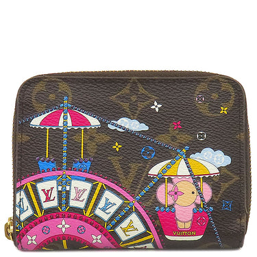 ルイヴィトン LOUIS VUITTON ジッピー コインパース M69745 モノグラム モノグラムキャンバス コインケース ゴールド金具 茶 ヴィヴィエンヌ 小銭入れ カード入れ 2020ホリデー