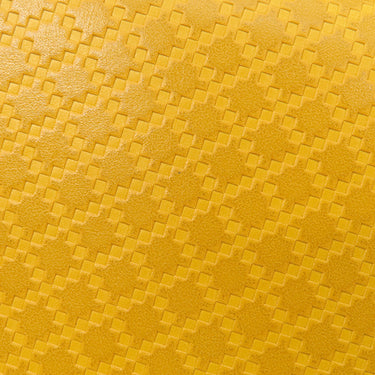 グッチ GUCCI ディアマンテ 307990 イエロー レザー 長財布 シルバー金具 黄色 ラウンドジップ