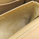 グッチ GUCCI バンブー 1947 ベージュ レザー 2WAYバッグ ゴールド金具 トップハンドルバッグ