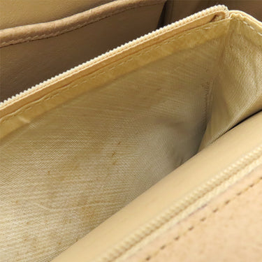 グッチ GUCCI バンブー 1947 ベージュ レザー 2WAYバッグ ゴールド金具 トップハンドルバッグ