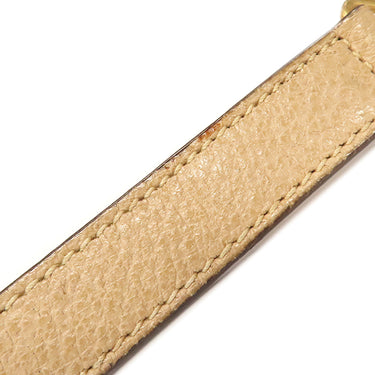 グッチ GUCCI バンブー 1947 ベージュ レザー 2WAYバッグ ゴールド金具 トップハンドルバッグ