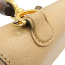 グッチ GUCCI バンブー 1947 ベージュ レザー 2WAYバッグ ゴールド金具 トップハンドルバッグ