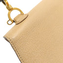 グッチ GUCCI バンブー 1947 ベージュ レザー 2WAYバッグ ゴールド金具 トップハンドルバッグ