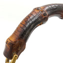 グッチ GUCCI バンブー 1947 ベージュ レザー 2WAYバッグ ゴールド金具 トップハンドルバッグ