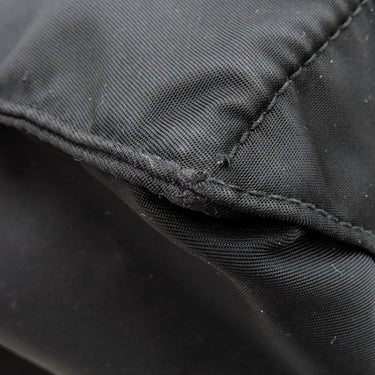 プラダ PRADA テスート 2VG905 ブラック ナイロン レザー 2WAYバッグ シルバー金具 三角ロゴ 黒 ショルダー