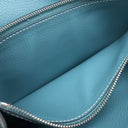 エルメス HERMES コンスタンス トゥーゴー ブルージーン エバーカラー 長財布 シルバー金具 青