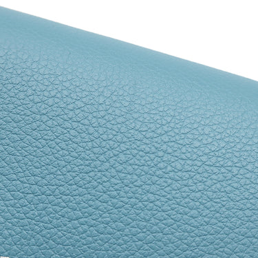 エルメス HERMES コンスタンス トゥーゴー ブルージーン エバーカラー 長財布 シルバー金具 青