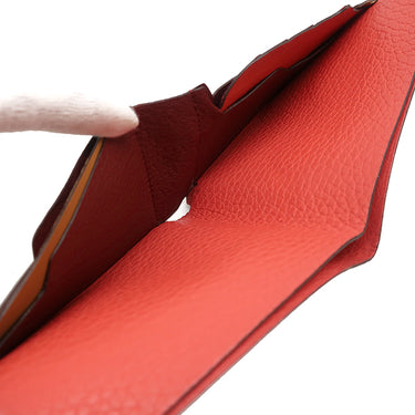 エルメス HERMES 自然史 プティアッシュ 暖色 トリヨンクレマンス シェーブル アリゲーター スイフト 二つ折り財布 クマ Petit h