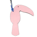 エルメス HERMES プティアッシュ オオハシ レッド×ピンク ヴォーエプソン トリヨンクレマンス バッグチャーム 赤 ピンク チャーム petit H