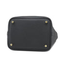 エルメス HERMES ピコタンロック PM ブラック トリヨンクレマンス ハンドバッグ ゴールド金具 黒