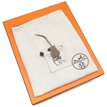 エルメス HERMES バーキン25 エトゥープ トゴ ハンドバッグ シルバー金具 グレージュ