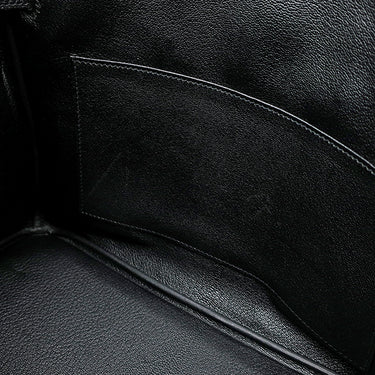 エルメス HERMES バーキン30 ブラック トゴ ハンドバッグ ローズゴールド金具 黒