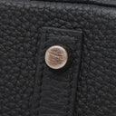 エルメス HERMES バーキン30 ブラック トゴ ハンドバッグ ローズゴールド金具 黒