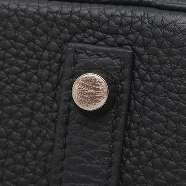 エルメス HERMES バーキン30 ブラック トゴ ハンドバッグ ローズゴールド金具 黒