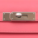 エルメス HERMES ケリー28 外縫い ローズアザレ ヴォーエプソン 2WAYバッグ シルバー金具