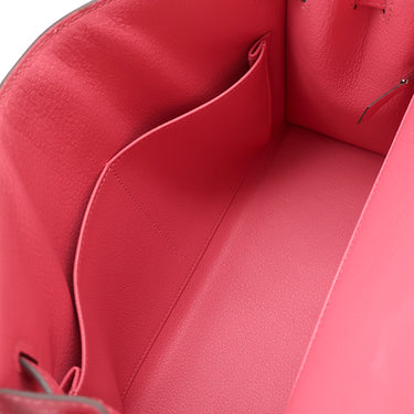 エルメス HERMES ケリー28 外縫い ローズアザレ ヴォーエプソン 2WAYバッグ シルバー金具