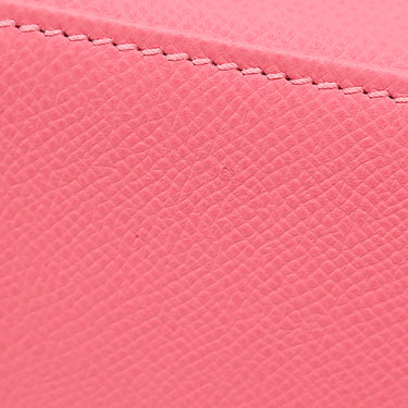 エルメス HERMES ケリー28 外縫い ローズアザレ ヴォーエプソン 2WAYバッグ シルバー金具