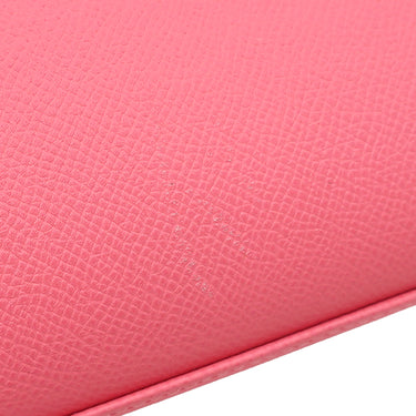 エルメス HERMES ケリー28 外縫い ローズアザレ ヴォーエプソン 2WAYバッグ シルバー金具