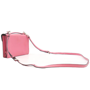 プラダ PRADA サフィアーノ ベルニック サッチェルピンク レザー サフィアーノ 2WAYバッグ シルバー金具 ハンド ショルダーバッグ