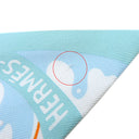 エルメス HERMES ツイリー アクア×オレンジ×ジョーヌ シルク スカーフ 【FUNNY ICE CREAM/ファニーアイスクリーム】