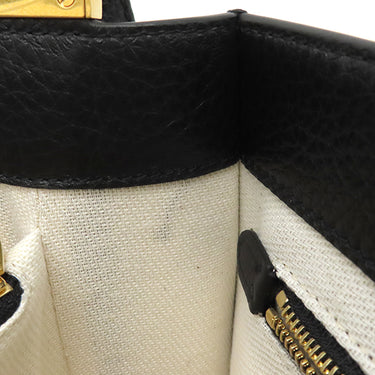 バリー BALLY TRAPEZE SOFT 6307157 ブラック レザー ショルダーバッグ ゴールド金具 黒 肩掛け