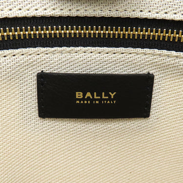 バリー BALLY TRAPEZE SOFT 6307157 ブラック レザー ショルダーバッグ ゴールド金具 黒 肩掛け