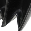 エルメス HERMES ピアノ ブラック ボックスカーフ ハンドバッグ ゴールド金具 黒