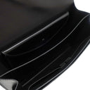 エルメス HERMES ピアノ ブラック ボックスカーフ ハンドバッグ ゴールド金具 黒