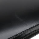 エルメス HERMES ピアノ ブラック ボックスカーフ ハンドバッグ ゴールド金具 黒