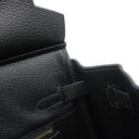 エルメス HERMES バーキン25 ブラック トゴ ハンドバッグ ゴールド金具 黒