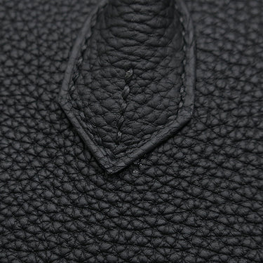 エルメス HERMES バーキン25 ブラック トゴ ハンドバッグ ゴールド金具 黒