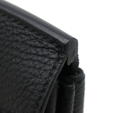 エルメス HERMES バーキン25 ブラック トゴ ハンドバッグ ゴールド金具 黒