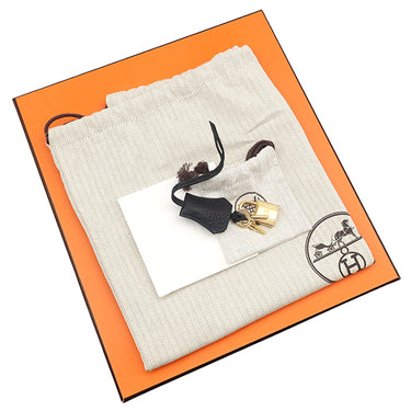 エルメス HERMES バーキン25 ブラック トゴ ハンドバッグ ゴールド金具 新品 未使用 黒