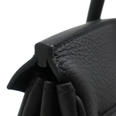 エルメス HERMES バーキン25 ブラック トゴ ハンドバッグ ゴールド金具 新品 未使用 黒