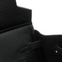 エルメス HERMES バーキン25 ブラック トゴ ハンドバッグ ゴールド金具 新品 未使用 黒