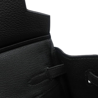 エルメス HERMES バーキン25 ブラック トゴ ハンドバッグ ゴールド金具 新品 未使用 黒
