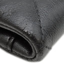 シャネル CHANEL マトラッセ ショルダー ブラック カーフ チェーンウォレット ゴールド金具 がま口