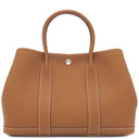 エルメス HERMES ガーデンパーティーTPM ゴールド ネゴンダ トートバッグ シルバー金具 新品 未使用 茶