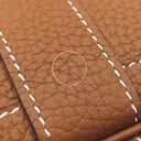 エルメス HERMES ガーデンパーティーTPM ゴールド ネゴンダ トートバッグ シルバー金具 新品 未使用 茶