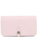 エルメス HERMES ドゴンデュオ ドゴンGM モーヴペール エバーカラー 長財布 シルバー金具 二つ折り