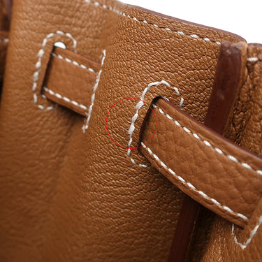 エルメス HERMES ケリー25 内縫い ゴールド トゴ 2WAYバッグ シルバー金具 茶 ショルダー