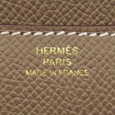 エルメス HERMES コンスタンス3 ミニ ミロワール エトゥープ ヴォーエプソン ショルダーバッグ ローズゴールド金具 グレージュ