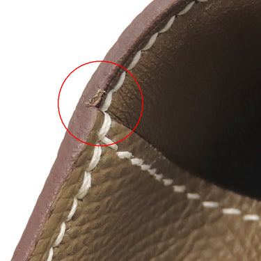 エルメス HERMES コンスタンス3 ミニ ミロワール エトゥープ ヴォーエプソン ショルダーバッグ ローズゴールド金具 グレージュ