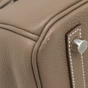 エルメス HERMES バーキン30 エトゥープ トゴ ハンドバッグ シルバー金具 グレージュ