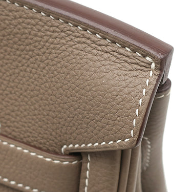 エルメス HERMES バーキン30 エトゥープ トゴ ハンドバッグ シルバー金具 グレージュ