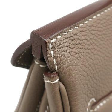 エルメス HERMES バーキン30 エトゥープ トゴ ハンドバッグ シルバー金具 グレージュ